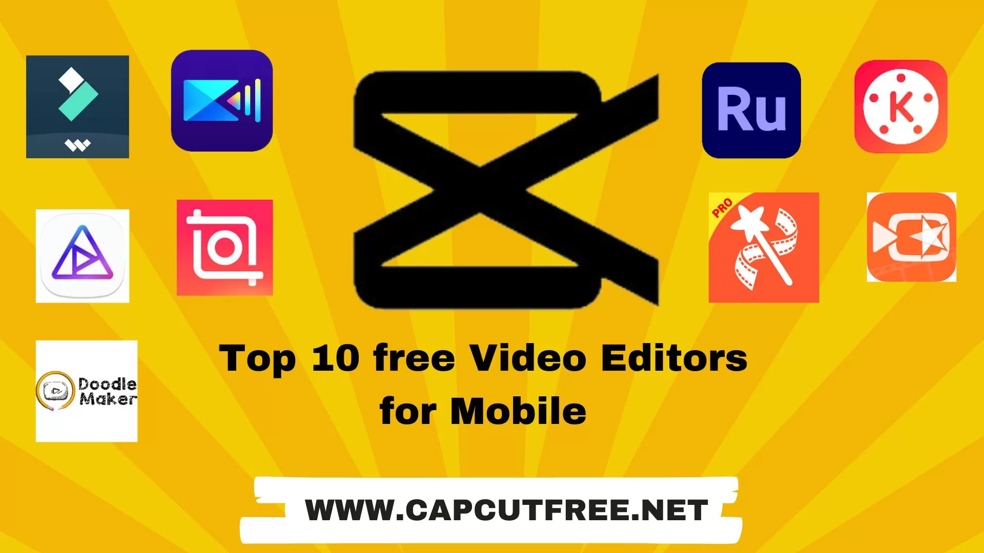 Best 10 free Video Editors